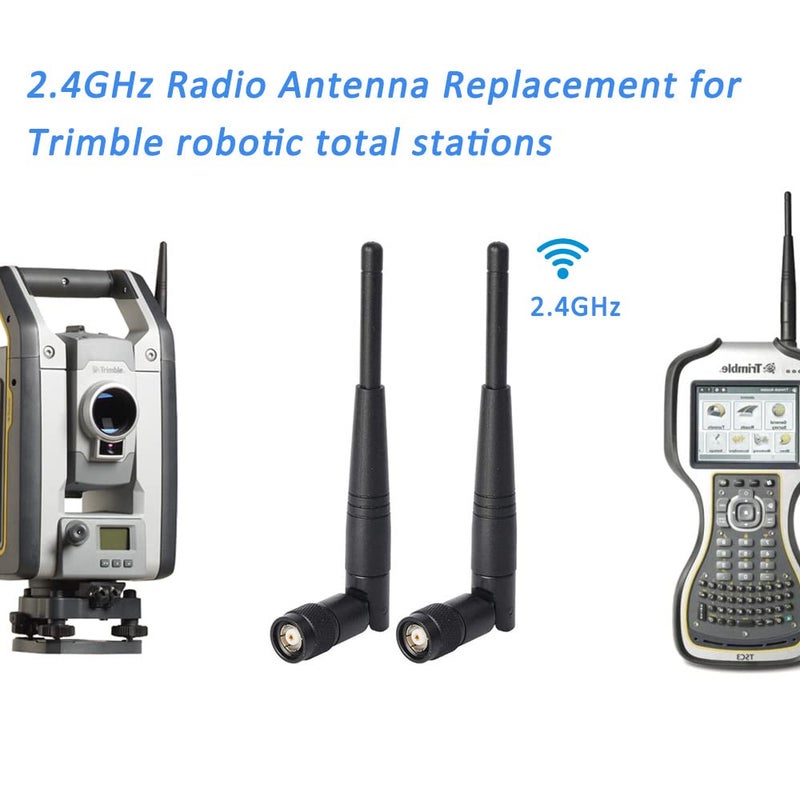 EIGHTWOOD هوائي واي فاي Eightwood 5dBi 2.4GHz RP-TNC ذكر (عبوة من 2) متوافق مع محطات Trimble الروبوتية، جهاز التوجيه اللاسلكي Linksys WRT54G - Image 4
